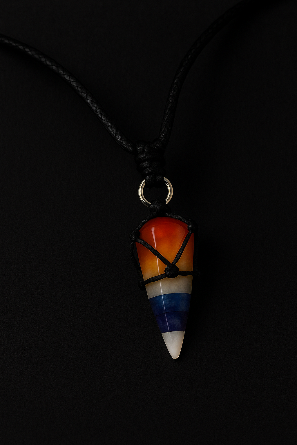 Chakra Drip Necklace by Esctacy